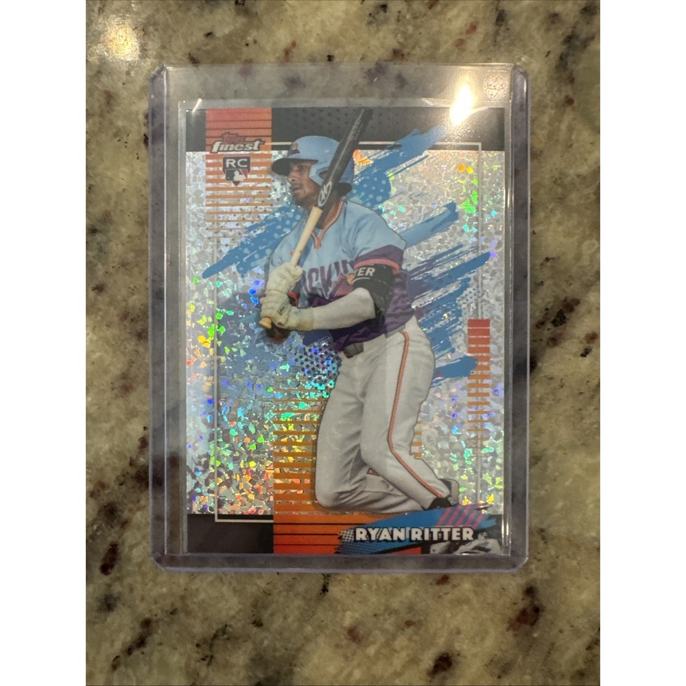 2026 Topps Finest Ryan Ritter RC #152 Mini Diamond /199 Rockies Uncommon